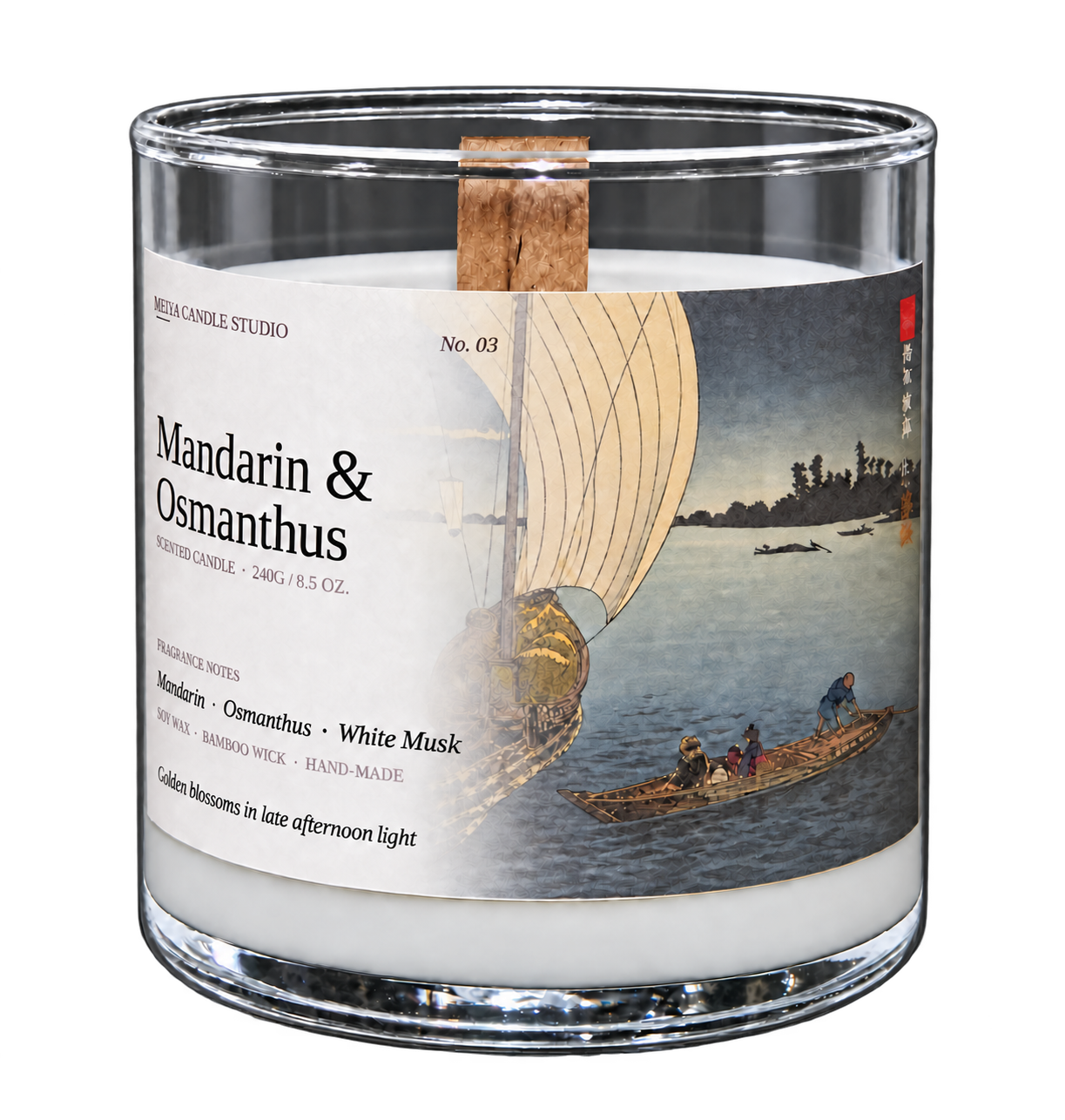MANDARIN & OSMANTHUS  No. 03 candle