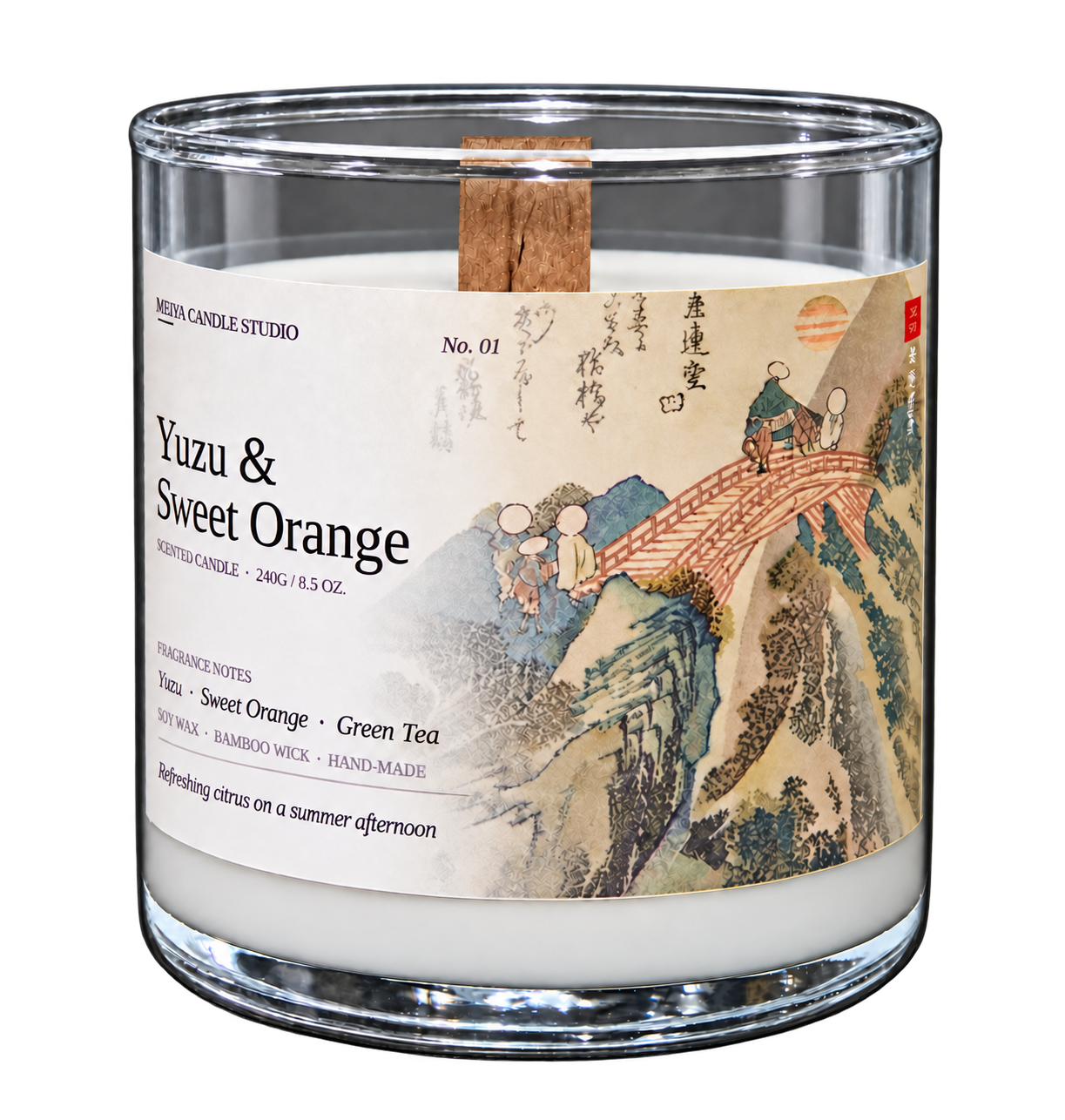 YUZU & SWEET ORANGE No. 01 candle